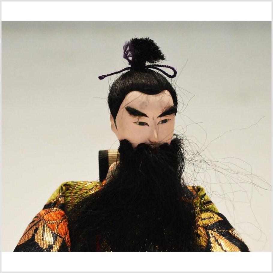 Antique Japanese Taisho Samurai Doll-5. Asian & Chinese Furniture, Art, Antiques, Vintage Home Décor for sale at FEA Home