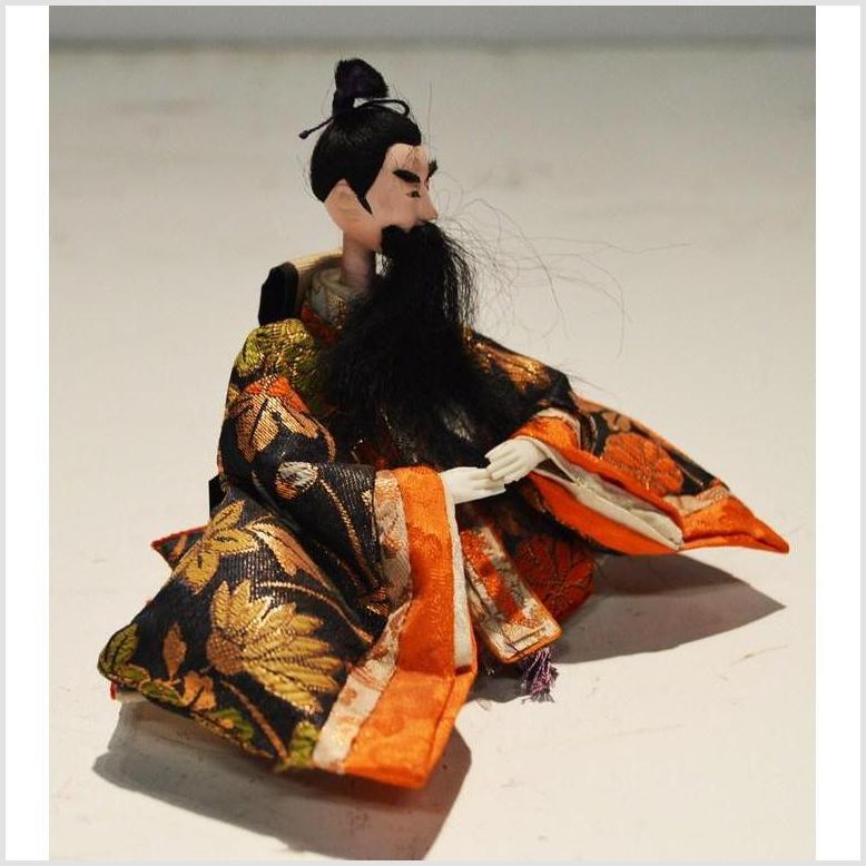 Antique Japanese Taisho Samurai Doll-7. Asian & Chinese Furniture, Art, Antiques, Vintage Home Décor for sale at FEA Home