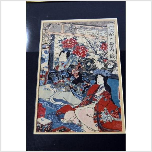 Antique Japanese Woodblock Print, Meiji Period-2. Asian & Chinese Furniture, Art, Antiques, Vintage Home Décor for sale at FEA Home