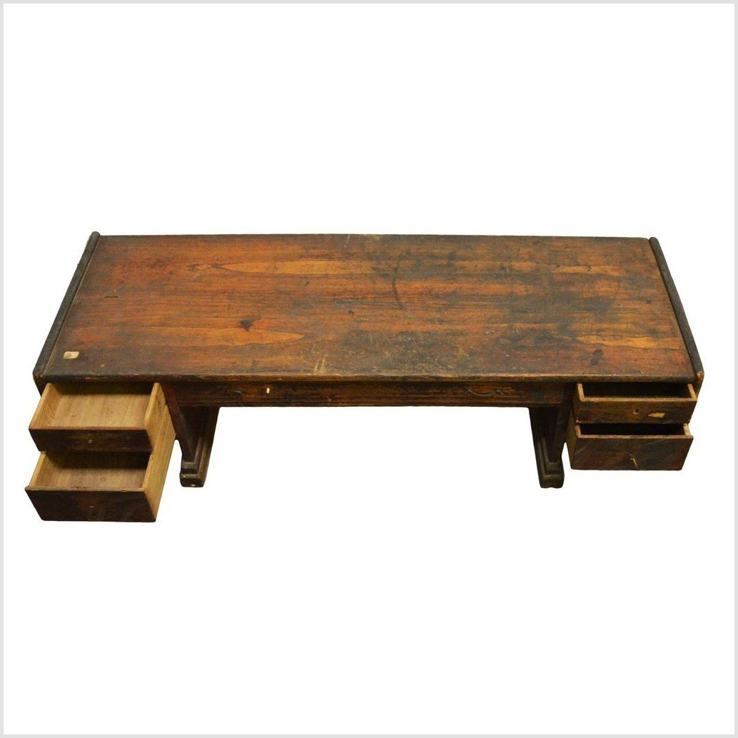 Antique Kang Coffee Table / Desk-3. Asian & Chinese Furniture, Art, Antiques, Vintage Home Décor for sale at FEA Home