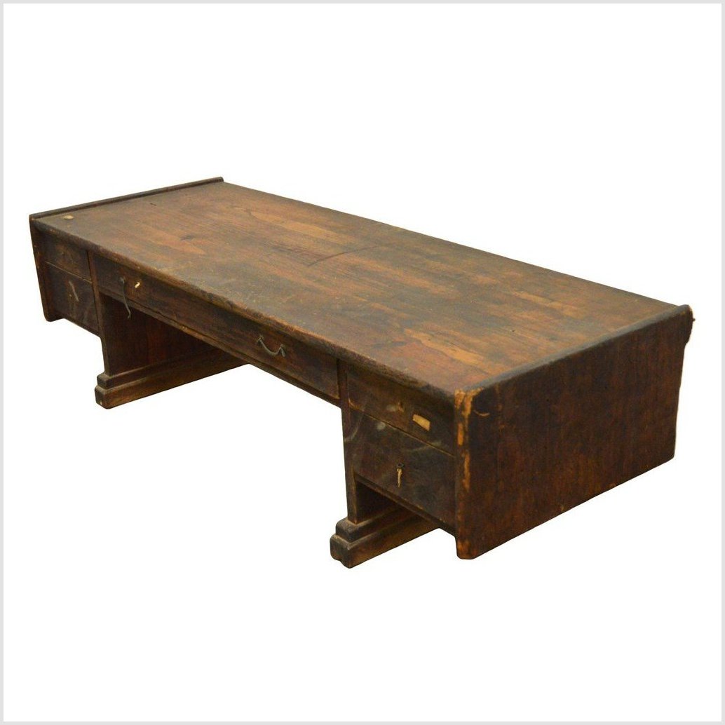 Antique Kang Coffee Table / Desk-4. Asian & Chinese Furniture, Art, Antiques, Vintage Home Décor for sale at FEA Home