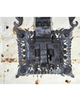 Antique Kerala Indian Iron Gate Lock-5. Asian & Chinese Furniture, Art, Antiques, Vintage Home Décor for sale at FEA Home