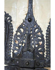 Antique Kerala Indian Iron Gate Lock-6. Asian & Chinese Furniture, Art, Antiques, Vintage Home Décor for sale at FEA Home