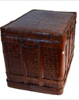 Antique Large Chinese Rattan and Bamboo Box-5. Asian & Chinese Furniture, Art, Antiques, Vintage Home Décor for sale at FEA Home