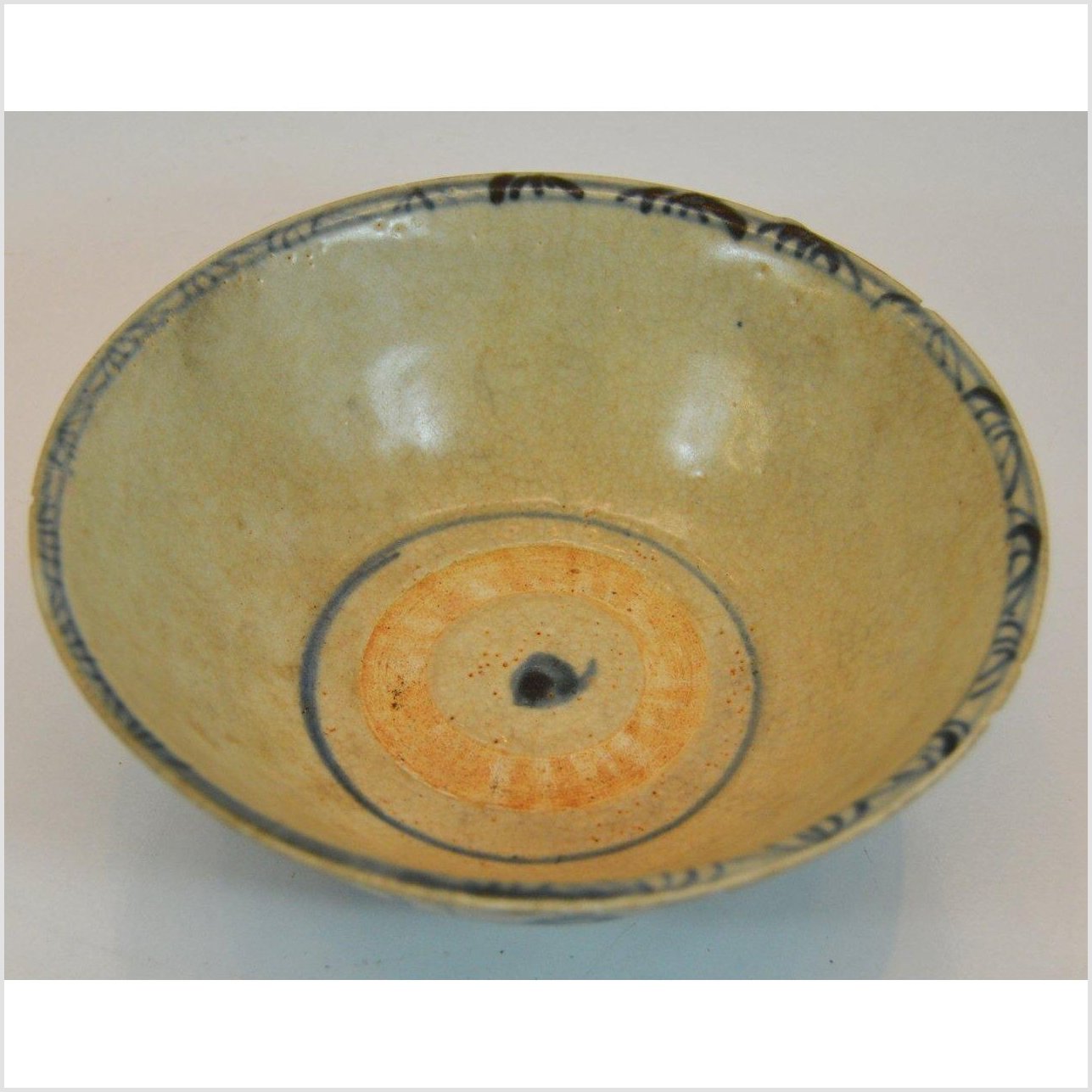 ANTIQUE MING BOWL-2. Asian & Chinese Furniture, Art, Antiques, Vintage Home Décor for sale at FEA Home