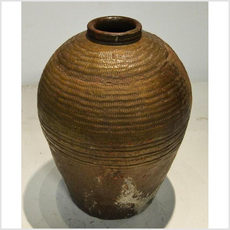 Antique Monochrome Thai Water Jar-6. Asian & Chinese Furniture, Art, Antiques, Vintage Home Décor for sale at FEA Home