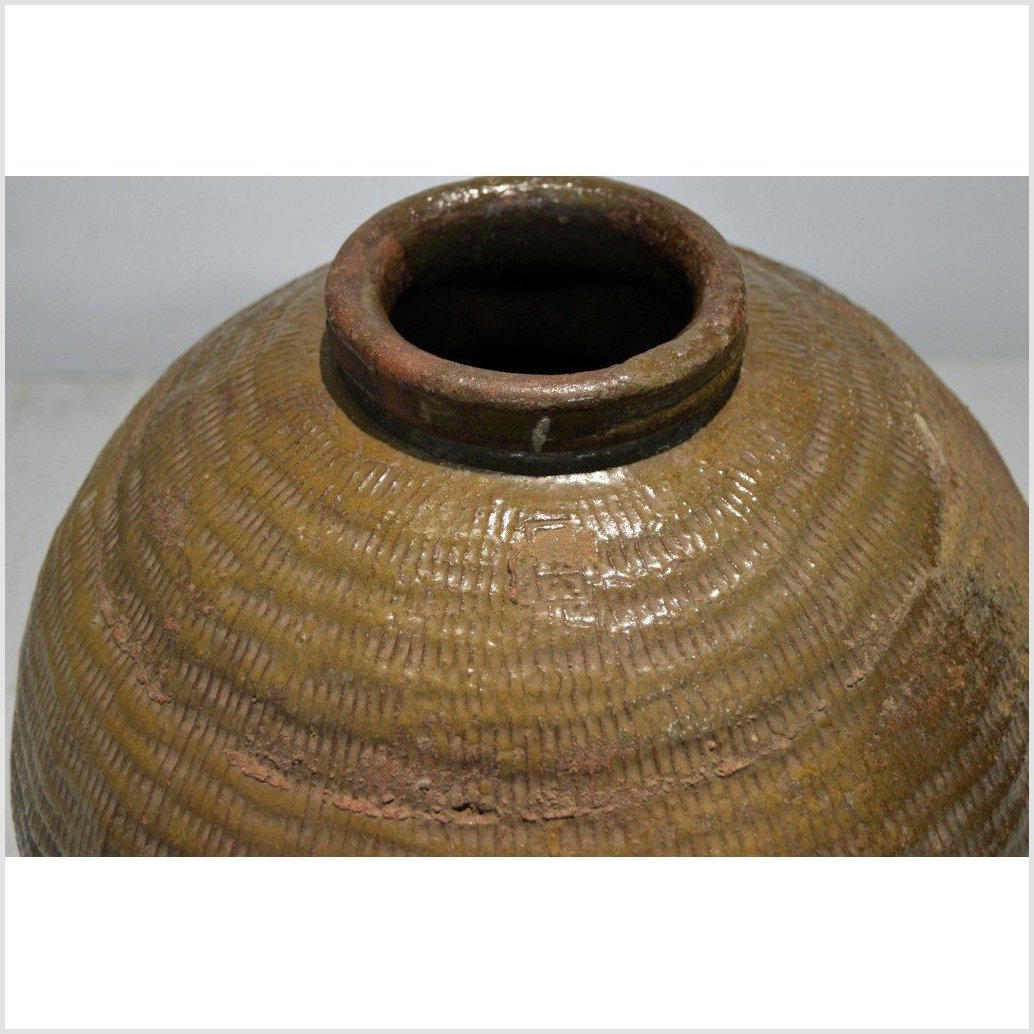 Antique Monochrome Thai Water Jar-7. Asian & Chinese Furniture, Art, Antiques, Vintage Home Décor for sale at FEA Home