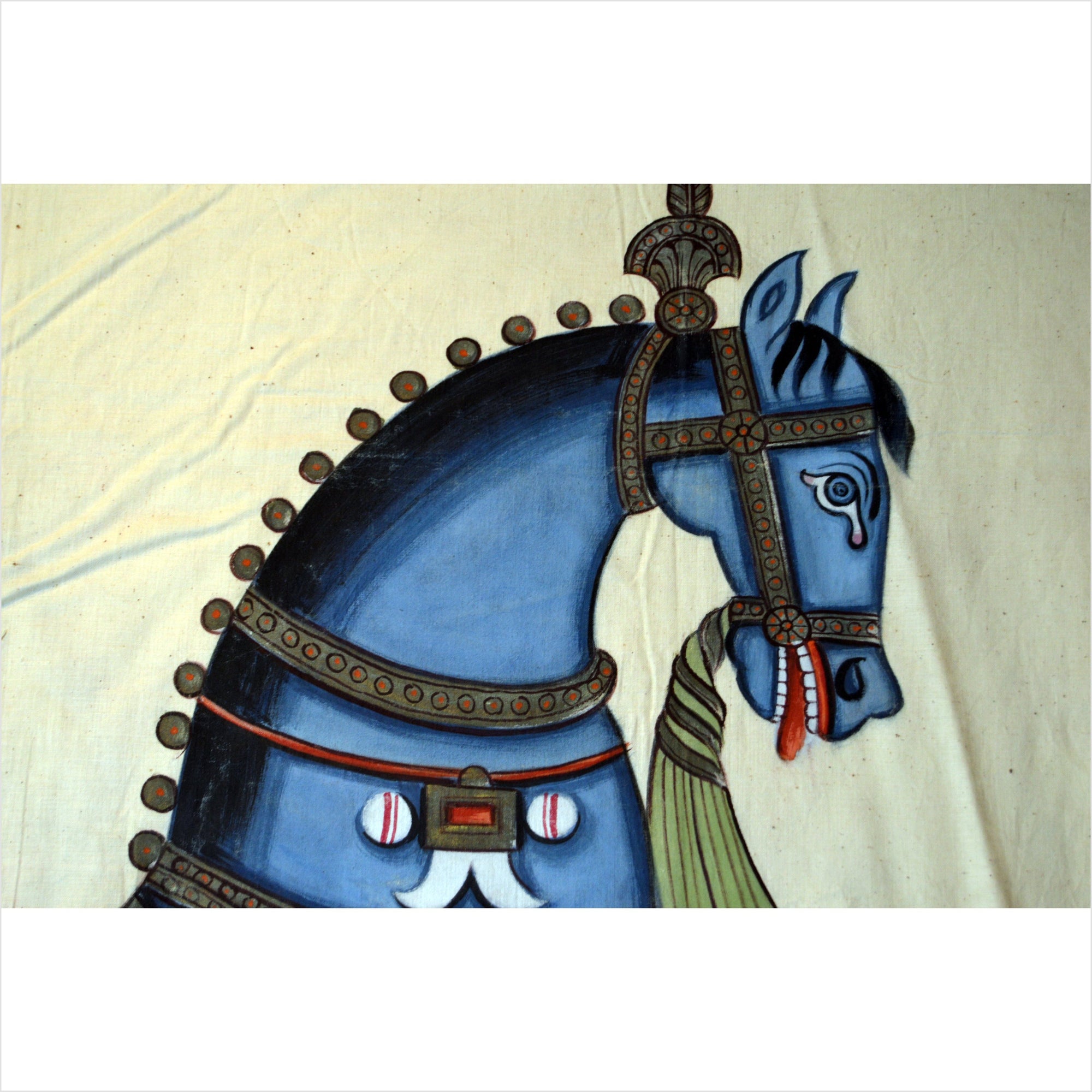 Antique Mughal Indian Horse Painting-2. Asian & Chinese Furniture, Art, Antiques, Vintage Home Décor for sale at FEA Home
