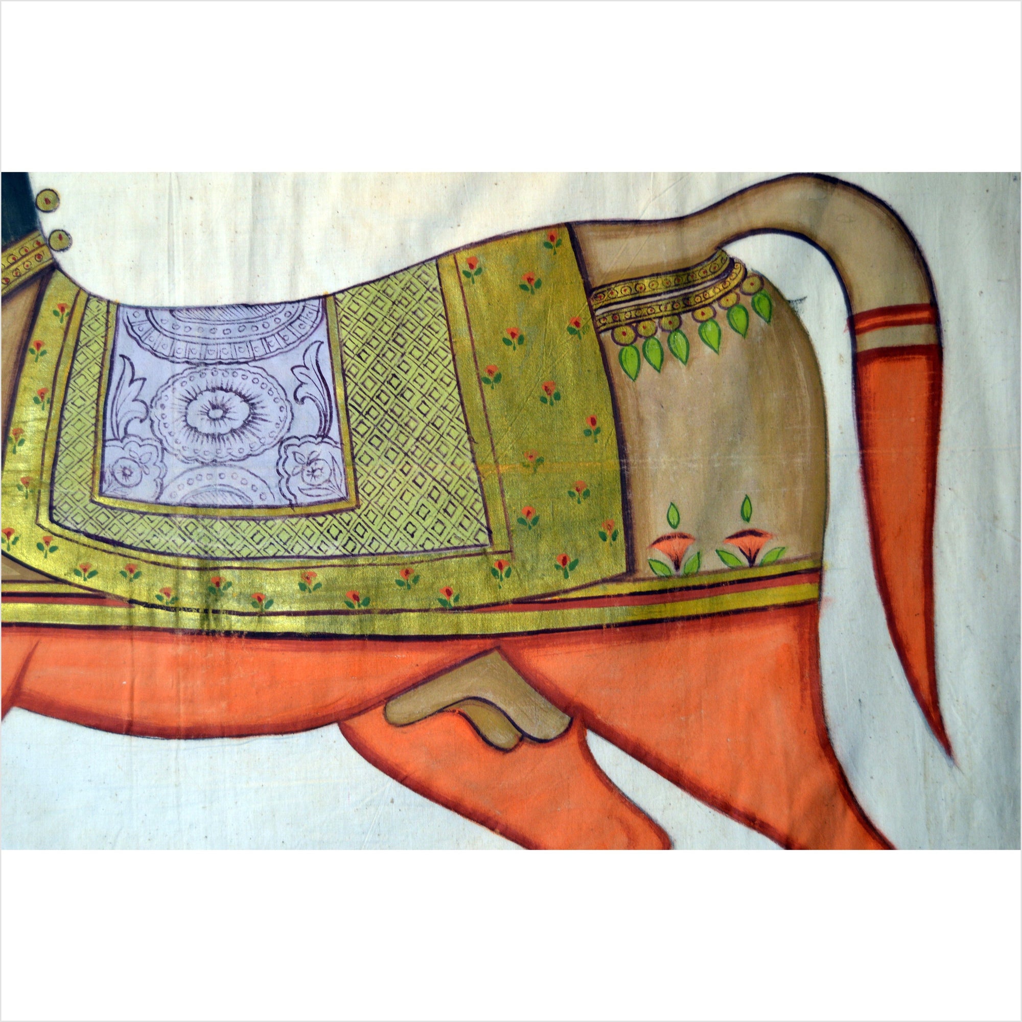 Antique Mughal Indian Horse Painting-3. Asian & Chinese Furniture, Art, Antiques, Vintage Home Décor for sale at FEA Home