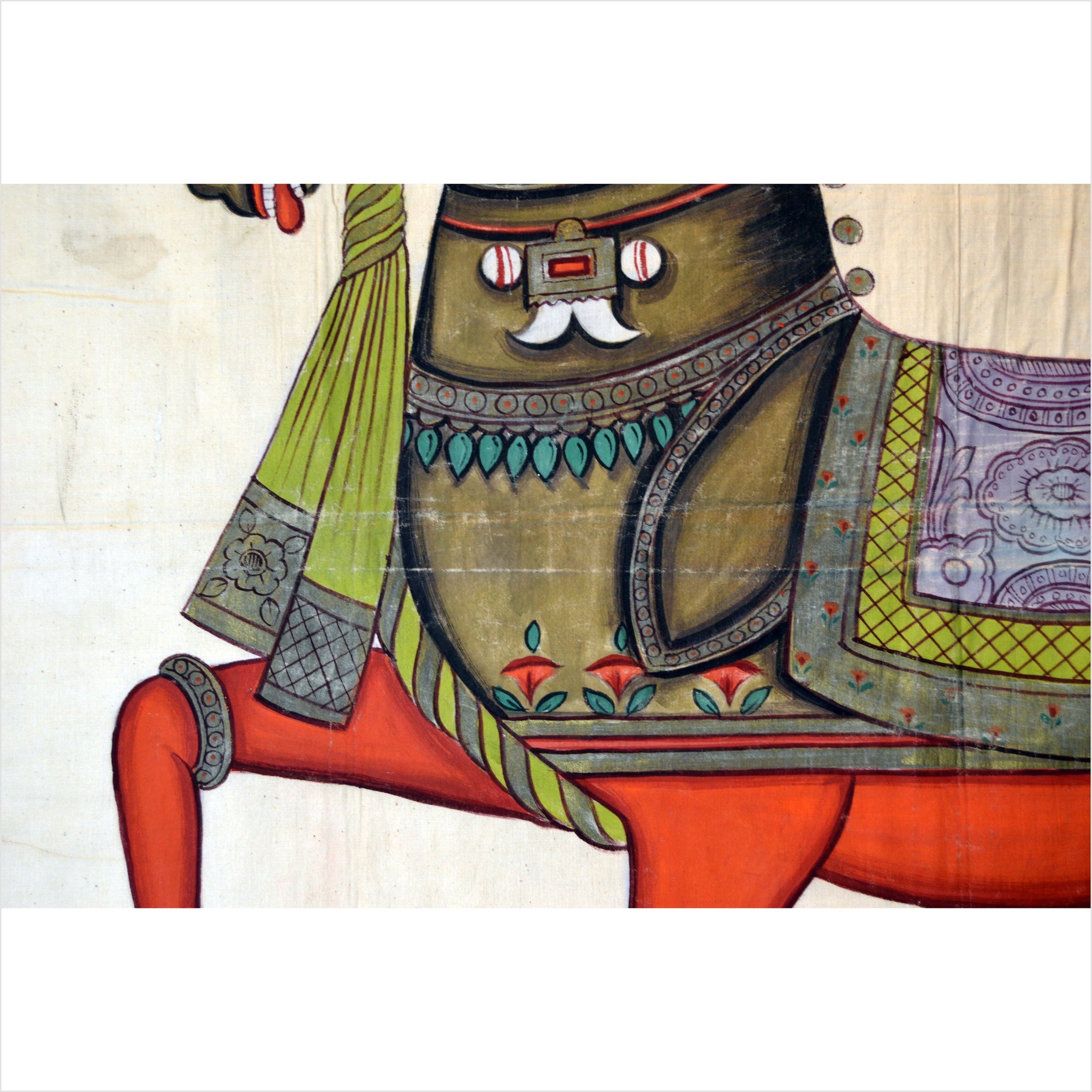 Antique Mughal Indian Horse Painting-3. Asian & Chinese Furniture, Art, Antiques, Vintage Home Décor for sale at FEA Home