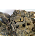Antique Multicolor Foo Dog Corbel-2. Asian & Chinese Furniture, Art, Antiques, Vintage Home Décor for sale at FEA Home