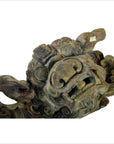 Antique Multicolor Foo Dog Corbel-4. Asian & Chinese Furniture, Art, Antiques, Vintage Home Décor for sale at FEA Home