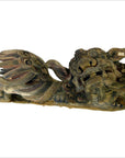 Antique Multicolor Foo Dog Corbel-1. Asian & Chinese Furniture, Art, Antiques, Vintage Home Décor for sale at FEA Home
