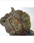 Antique Multicolor Foo Dog Corbel-5. Asian & Chinese Furniture, Art, Antiques, Vintage Home Décor for sale at FEA Home