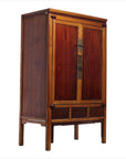 Antique Ningbo Elm and Cypress Wood Cabinet from China, 19th Century-7. Asian & Chinese Furniture, Art, Antiques, Vintage Home Décor for sale at FEA Home