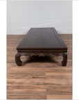 Antique Northern Chinese Kang Opium Bed with Chow Legs and Hand Carved Frieze-12. Asian & Chinese Furniture, Art, Antiques, Vintage Home Décor for sale at FEA Home