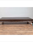 Antique Northern Chinese Kang Opium Bed with Chow Legs and Hand Carved Frieze-4. Asian & Chinese Furniture, Art, Antiques, Vintage Home Décor for sale at FEA Home