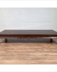 Antique Northern Chinese Kang Opium Bed with Chow Legs and Hand Carved Frieze-5. Asian & Chinese Furniture, Art, Antiques, Vintage Home Décor for sale at FEA Home
