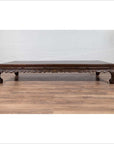 Antique Northern Chinese Kang Opium Bed with Chow Legs and Hand Carved Frieze-2. Asian & Chinese Furniture, Art, Antiques, Vintage Home Décor for sale at FEA Home