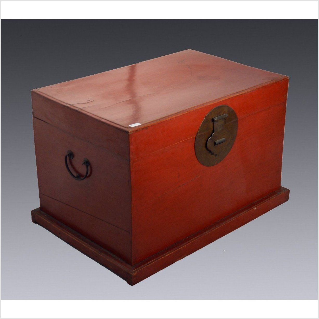 Antique Red Lacquer Chest-4. Asian & Chinese Furniture, Art, Antiques, Vintage Home Décor for sale at FEA Home
