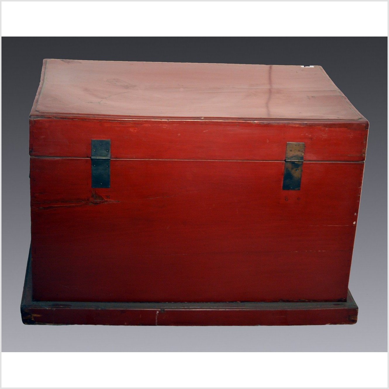 Antique Red Lacquer Chest-5. Asian & Chinese Furniture, Art, Antiques, Vintage Home Décor for sale at FEA Home