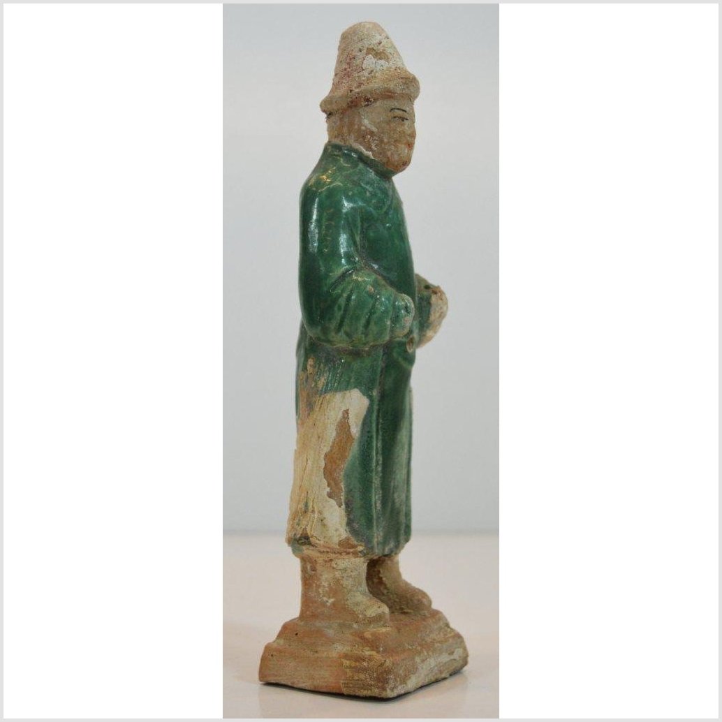 Antique Terracotta Court Figure Statue-5. Asian & Chinese Furniture, Art, Antiques, Vintage Home Décor for sale at FEA Home
