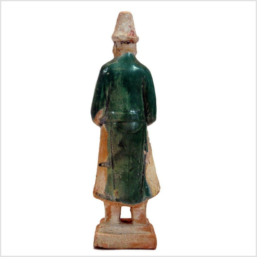 Antique Terracotta Court Figure Statue-7. Asian & Chinese Furniture, Art, Antiques, Vintage Home Décor for sale at FEA Home