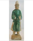 Antique Terracotta Court Figure Statue-1. Asian & Chinese Furniture, Art, Antiques, Vintage Home Décor for sale at FEA Home