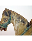Ming Dynasty Glazed Terracotta Horse-5. Asian & Chinese Furniture, Art, Antiques, Vintage Home Décor for sale at FEA Home