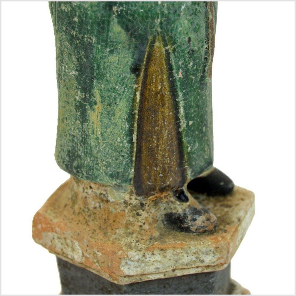 Antique Terracotta Court Figure Statue-8. Asian & Chinese Furniture, Art, Antiques, Vintage Home Décor for sale at FEA Home