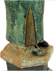 Antique Terracotta Court Figure Statue-8. Asian & Chinese Furniture, Art, Antiques, Vintage Home Décor for sale at FEA Home