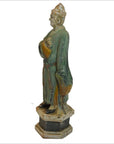 Antique Terracotta Court Figure Statue-9. Asian & Chinese Furniture, Art, Antiques, Vintage Home Décor for sale at FEA Home