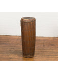 19th Century Wood and Leather Klong Khaek Drum-10. Asian & Chinese Furniture, Art, Antiques, Vintage Home Décor for sale at FEA Home