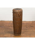 19th Century Wood and Leather Klong Khaek Drum-12. Asian & Chinese Furniture, Art, Antiques, Vintage Home Décor for sale at FEA Home