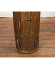 19th Century Wood and Leather Klong Khaek Drum-7. Asian & Chinese Furniture, Art, Antiques, Vintage Home Décor for sale at FEA Home