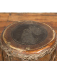 19th Century Wood and Leather Klong Khaek Drum-9. Asian & Chinese Furniture, Art, Antiques, Vintage Home Décor for sale at FEA Home