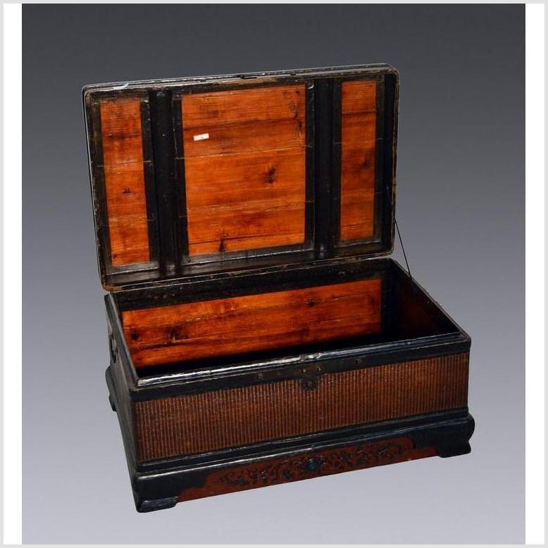 Antique Woven Blanket Chest-4. Asian & Chinese Furniture, Art, Antiques, Vintage Home Décor for sale at FEA Home