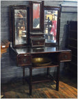 Art Deco Vanity Dressing Table with Three Mirrors-4. Asian & Chinese Furniture, Art, Antiques, Vintage Home Décor for sale at FEA Home