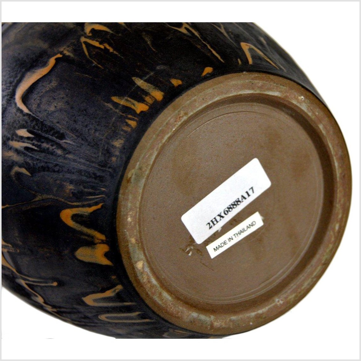Artisan Ceramic Vase-2. Asian & Chinese Furniture, Art, Antiques, Vintage Home Décor for sale at FEA Home