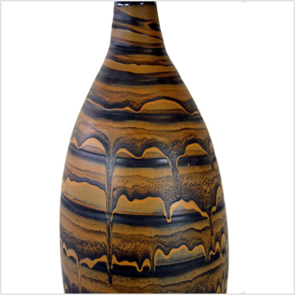 Artisan Ceramic Vase-5. Asian & Chinese Furniture, Art, Antiques, Vintage Home Décor for sale at FEA Home