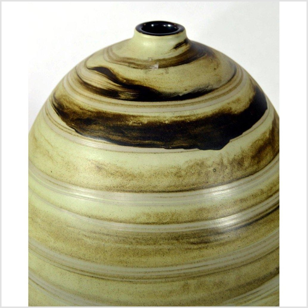 Artisan Ceramic Vase-5. Asian & Chinese Furniture, Art, Antiques, Vintage Home Décor for sale at FEA Home