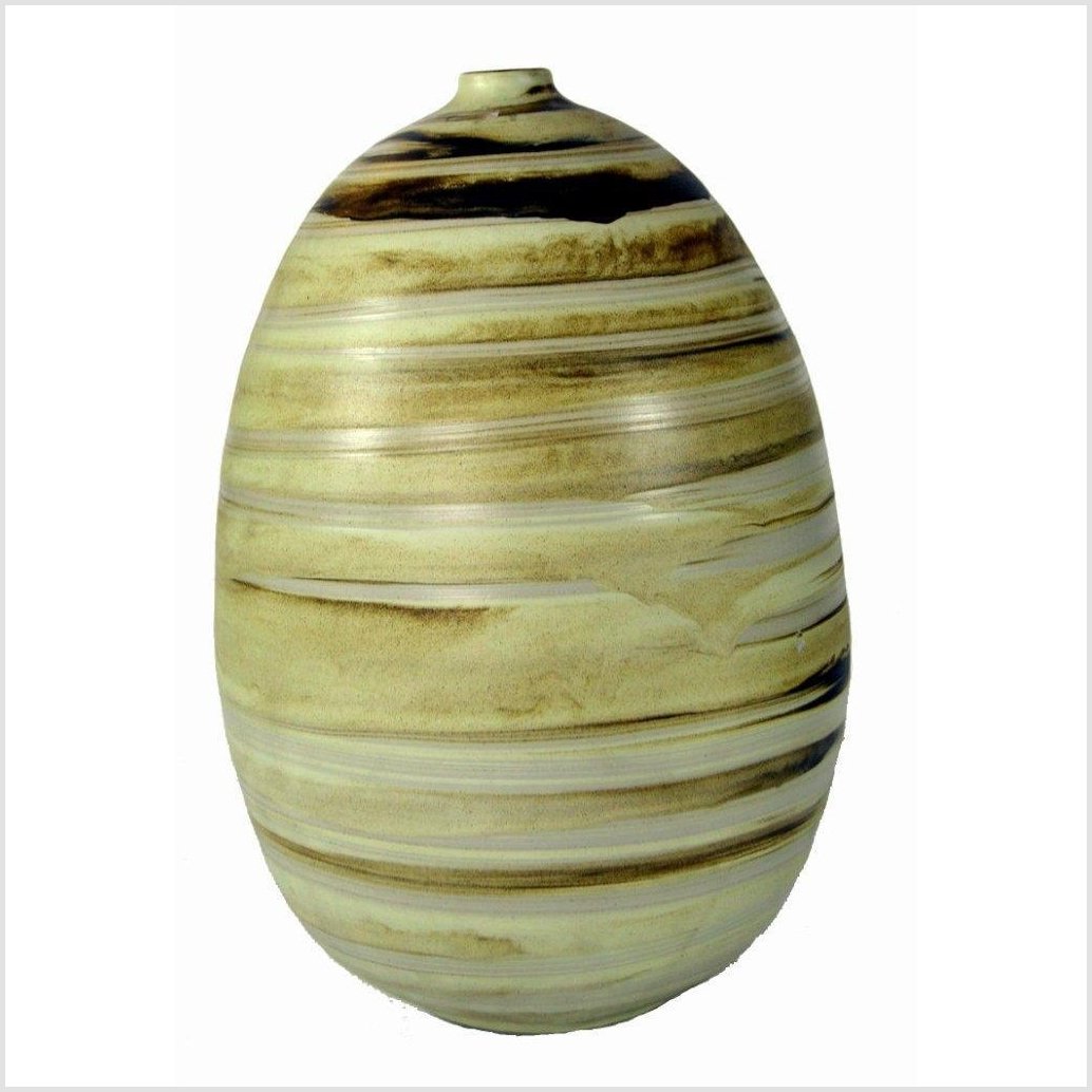 Artisan Ceramic Vase-6. Asian & Chinese Furniture, Art, Antiques, Vintage Home Décor for sale at FEA Home
