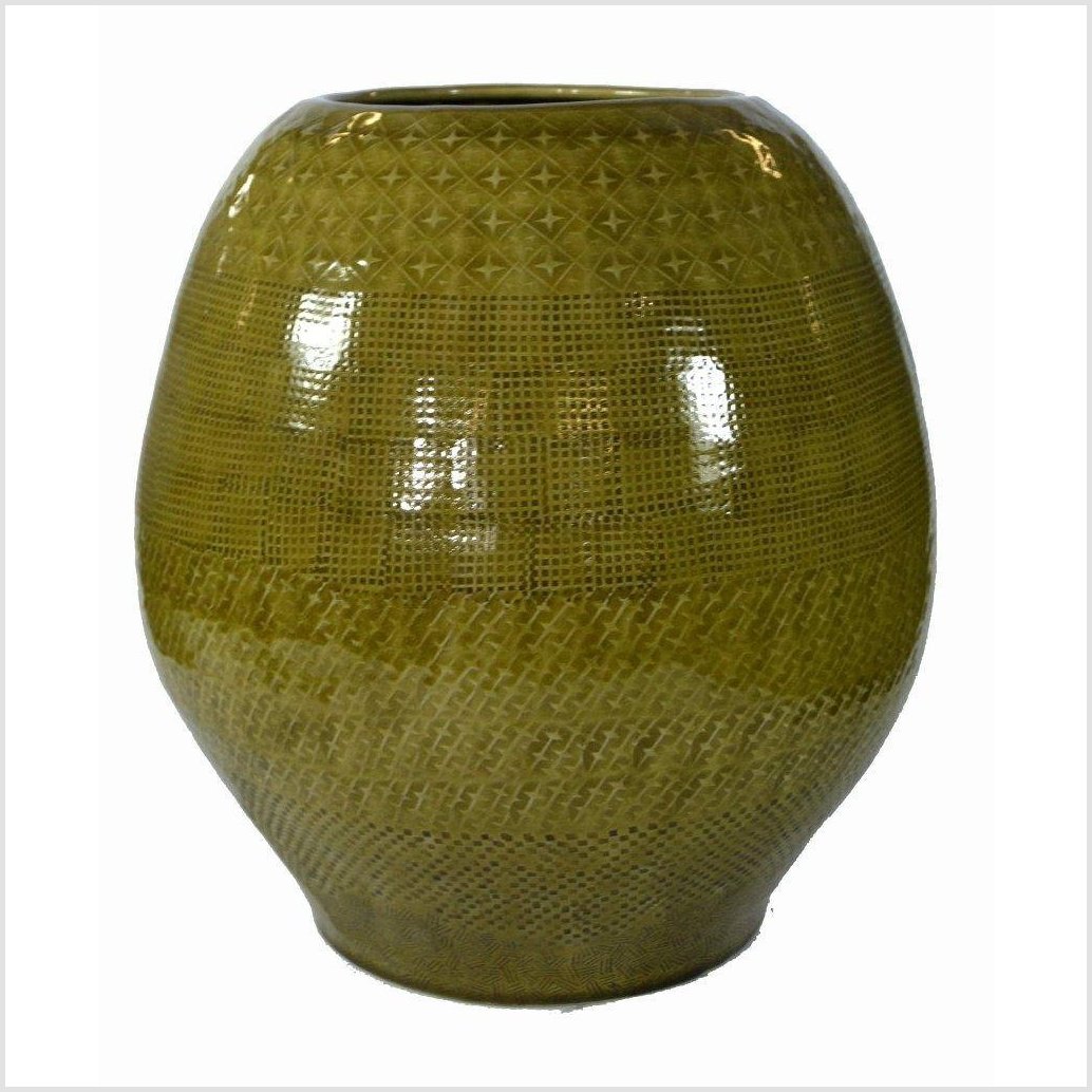 Artisan Ceramic Vase-9. Asian & Chinese Furniture, Art, Antiques, Vintage Home Décor for sale at FEA Home