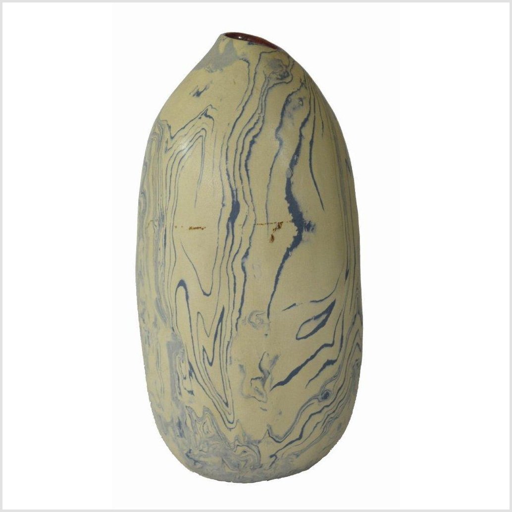 Artisan Ceramic Vase-6. Asian & Chinese Furniture, Art, Antiques, Vintage Home Décor for sale at FEA Home
