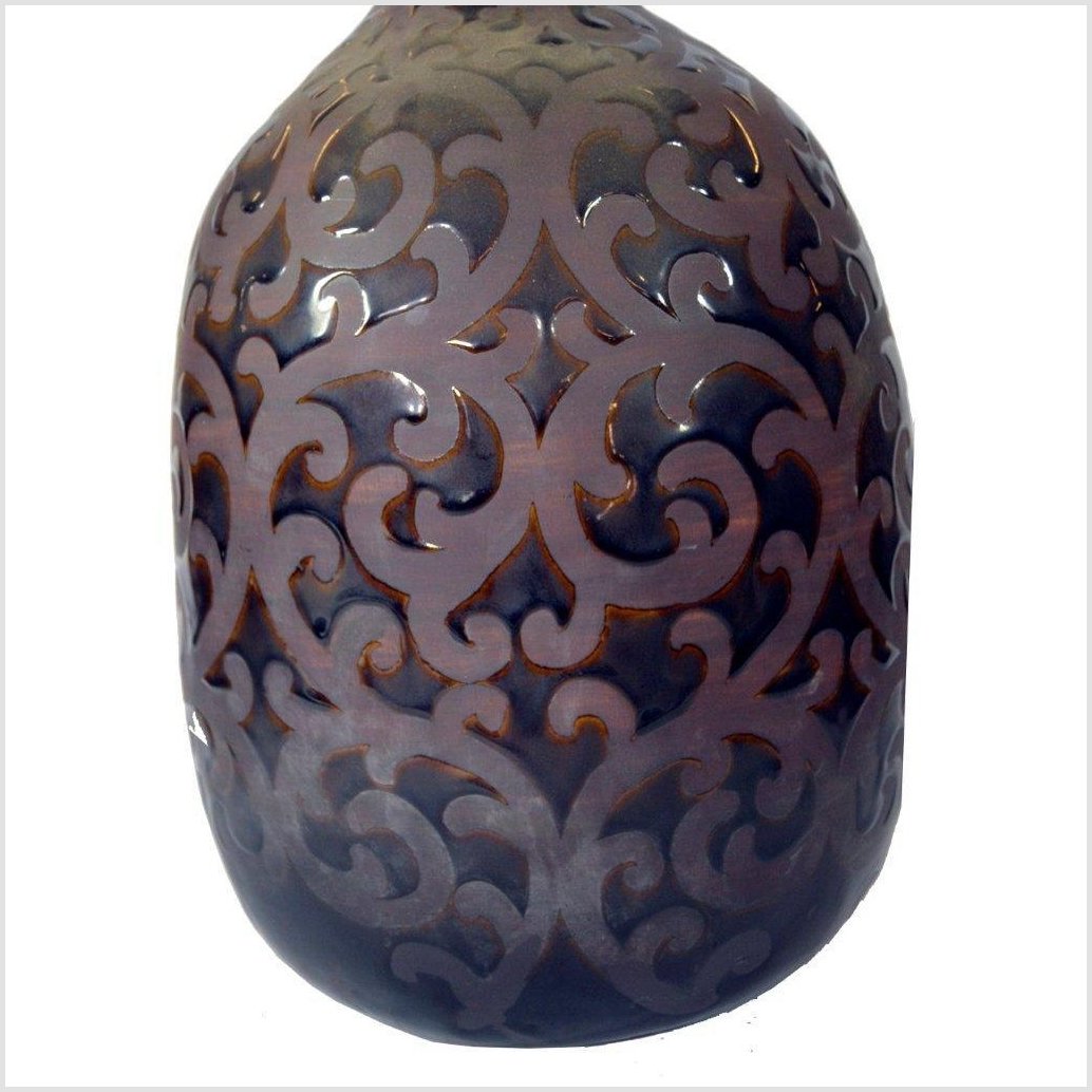 Artisan Ceramic Vase-3. Asian & Chinese Furniture, Art, Antiques, Vintage Home Décor for sale at FEA Home