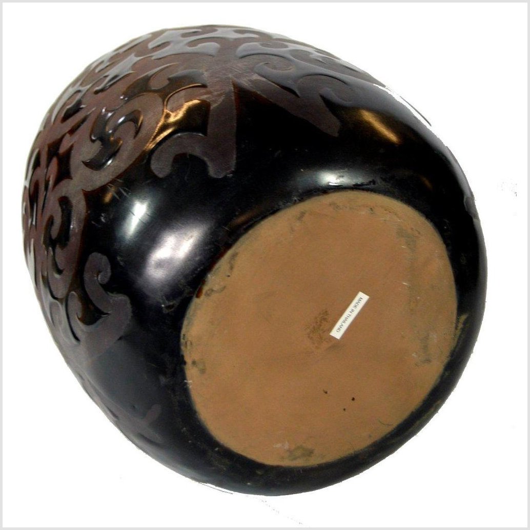 Artisan Ceramic Vase-5. Asian & Chinese Furniture, Art, Antiques, Vintage Home Décor for sale at FEA Home