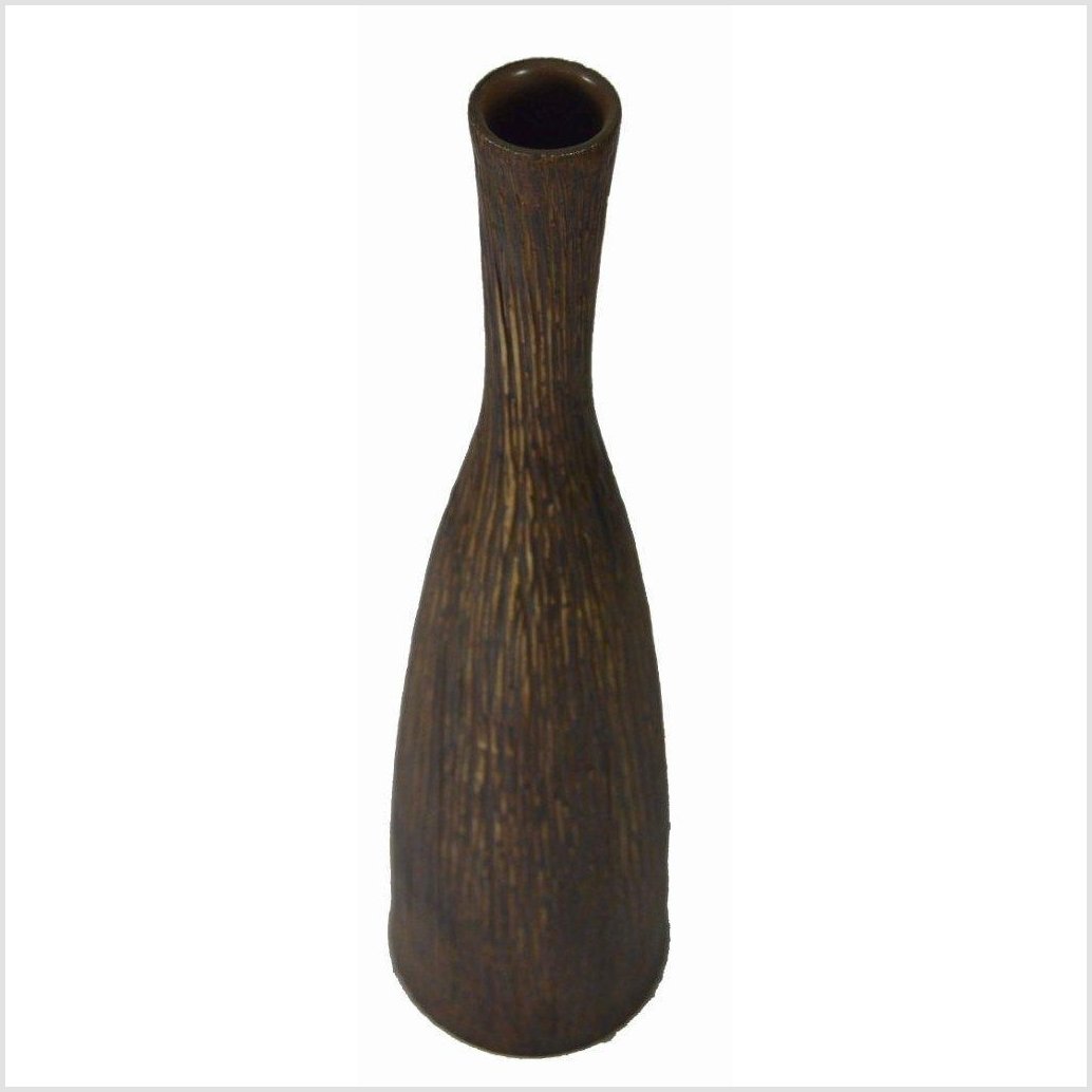Artisan Large Ceramic Vase-4. Asian & Chinese Furniture, Art, Antiques, Vintage Home Décor for sale at FEA Home