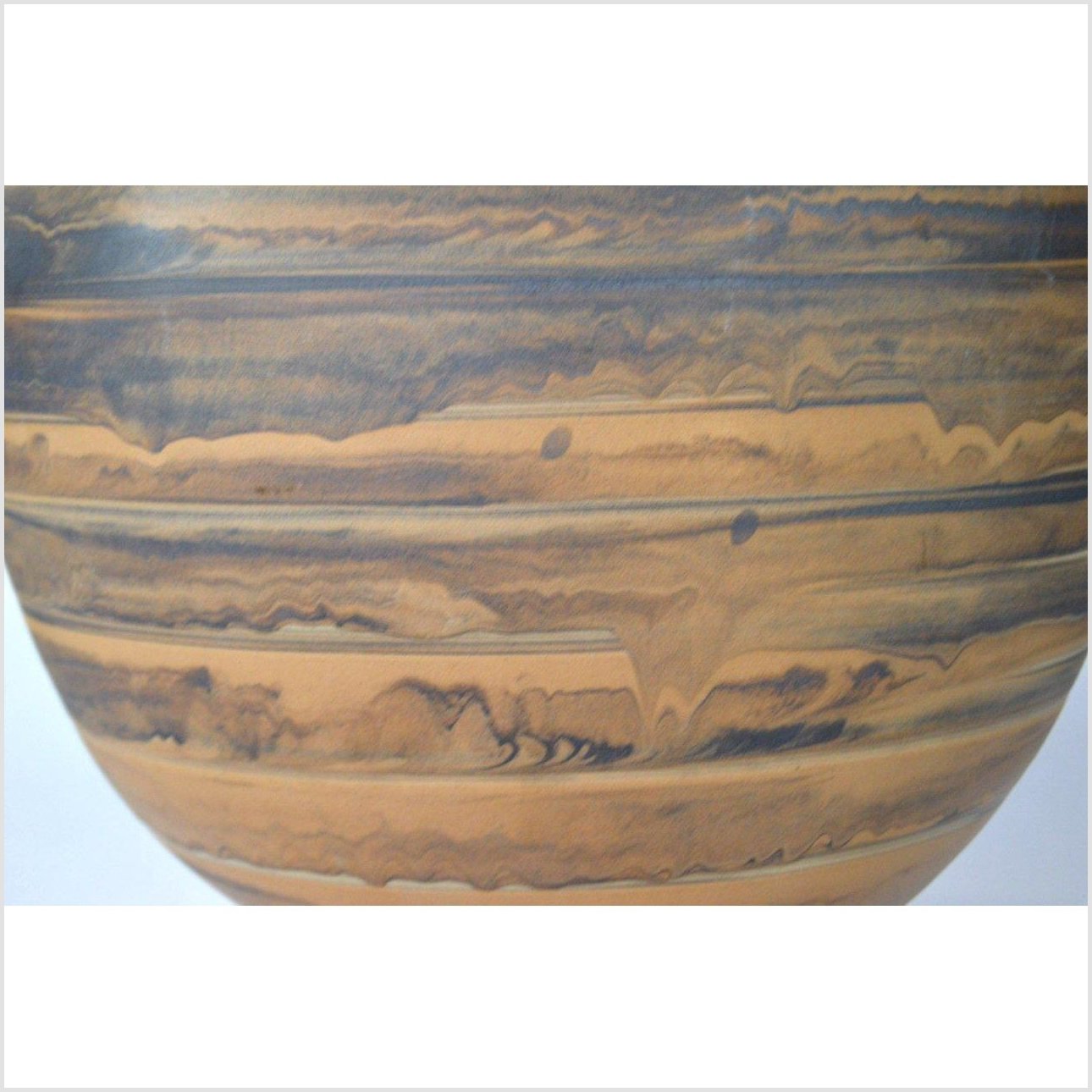 Artisan Large Ceramic Vase-5. Asian & Chinese Furniture, Art, Antiques, Vintage Home Décor for sale at FEA Home