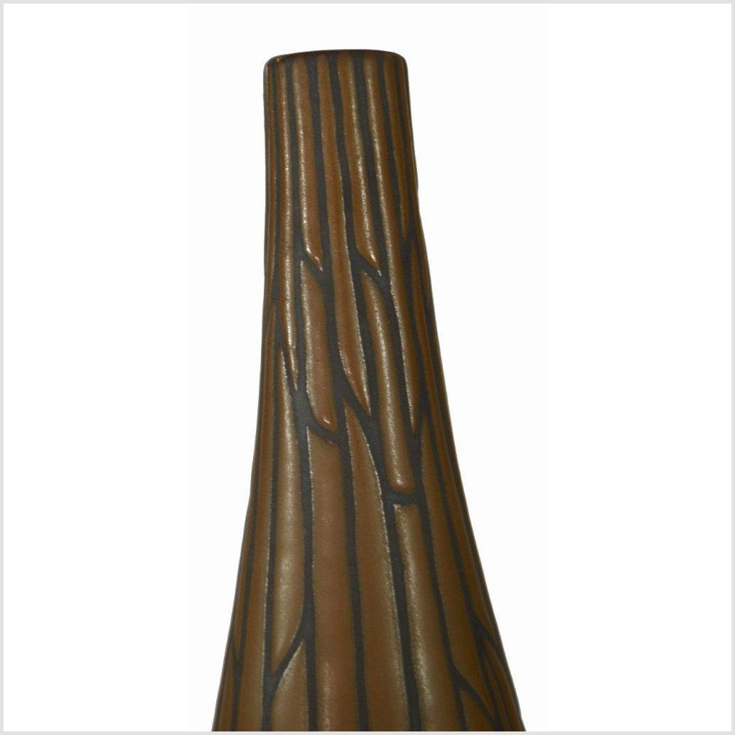 Artisan Large Ceramic Vase-4. Asian & Chinese Furniture, Art, Antiques, Vintage Home Décor for sale at FEA Home