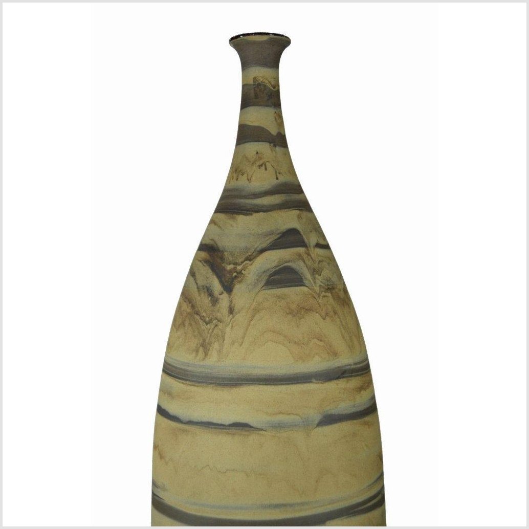 Artisan Large Ceramic Vase-4. Asian & Chinese Furniture, Art, Antiques, Vintage Home Décor for sale at FEA Home